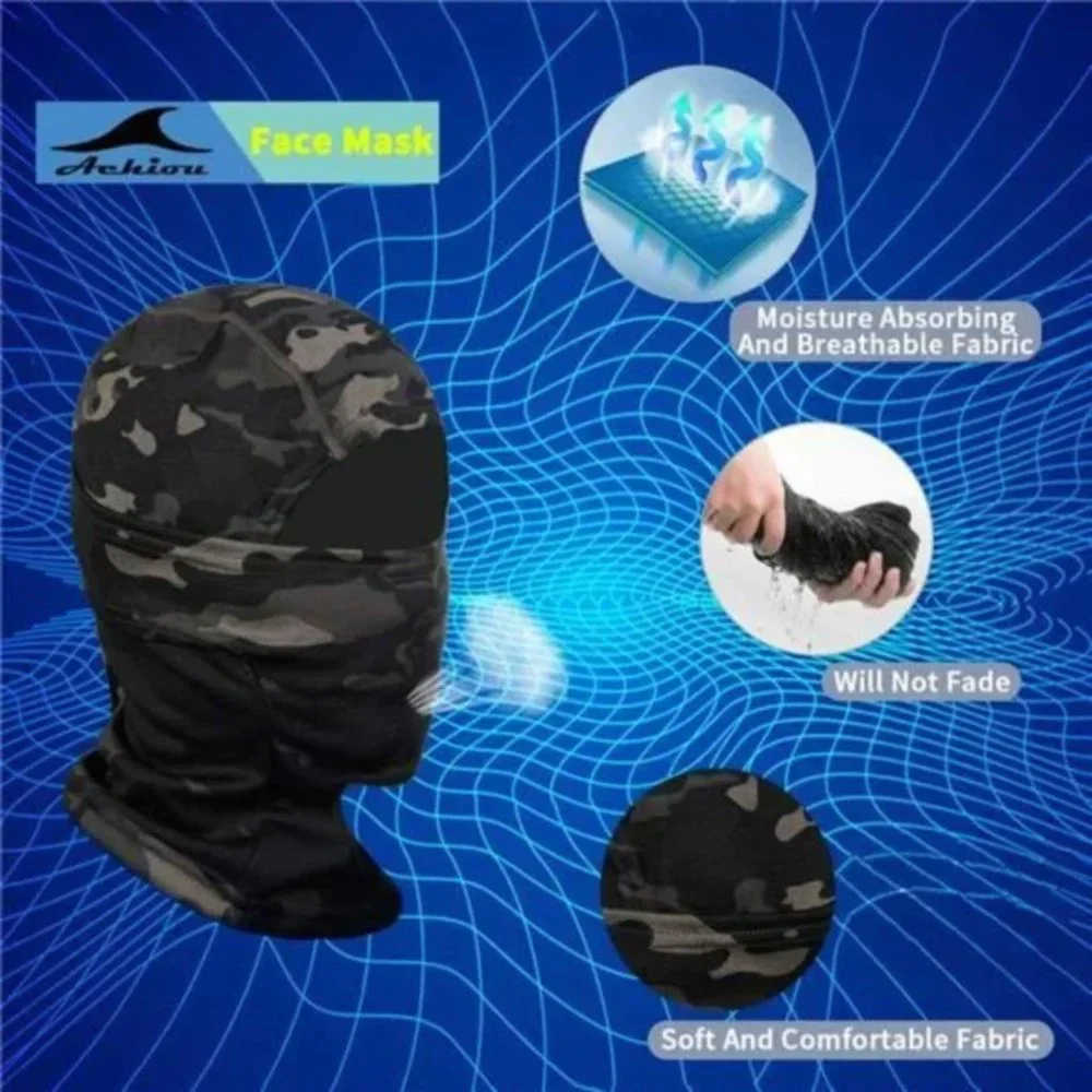 Balaclava Face Mask UV Protection for Men Women Sun Hood Tactical Lightweight